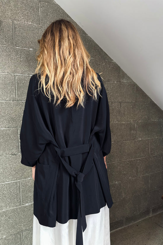 Image Title Silk Crepe De Chine Autumn Jacket